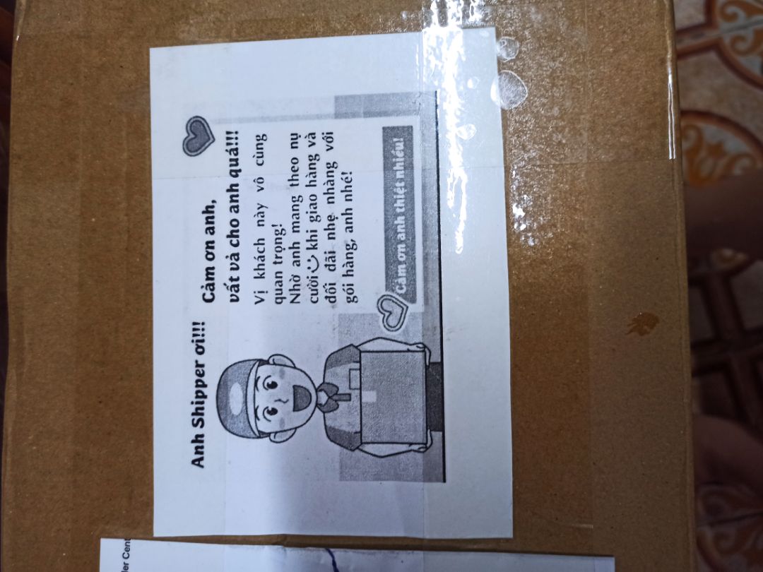 Giao hàng đúng hẹn , chưa chek mã nhưng nhìn thấy giống hàng bày bán ở Pico . Nhà bán gửi hàng rất cẩn thận , lịch sự , có thư cảm ơn cả người mua hàng và người giao hàng.   Mình rất hài lòng. Cảm ơn nhà bán và Tiki ! Giao hàng đúng hẹn , chưa chek mã nhưng nhìn thấy giống hàng bày bán ở Pico . Nhà bán gửi hàng rất cẩn thận , lịch sự , có thư cảm ơn cả người mua hàng và người giao hàng.   Mình rất hài lòng. Cảm ơn nhà bán và Tiki !