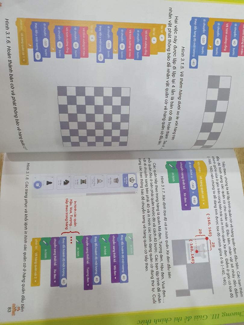 Sách in màu và trình bày rất dễ hiểu, phần đề thi nhiều, rất tốt để học nâng cao hoặc luyện thi Tin học trẻ, cho shop 5 sao, sẽ ủng hộ các lần sau!