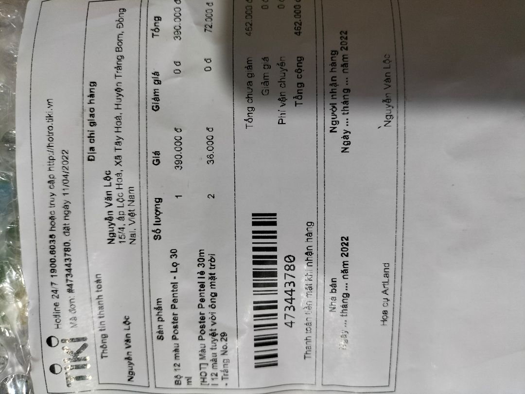 hơi buồn vì thiếu 1 lọ, nhưng màu đc bảo quản tốt, giao hàng nhanh. hơi buồn vì thiếu 1 lọ, nhưng màu đc bảo quản tốt, giao hàng nhanh.