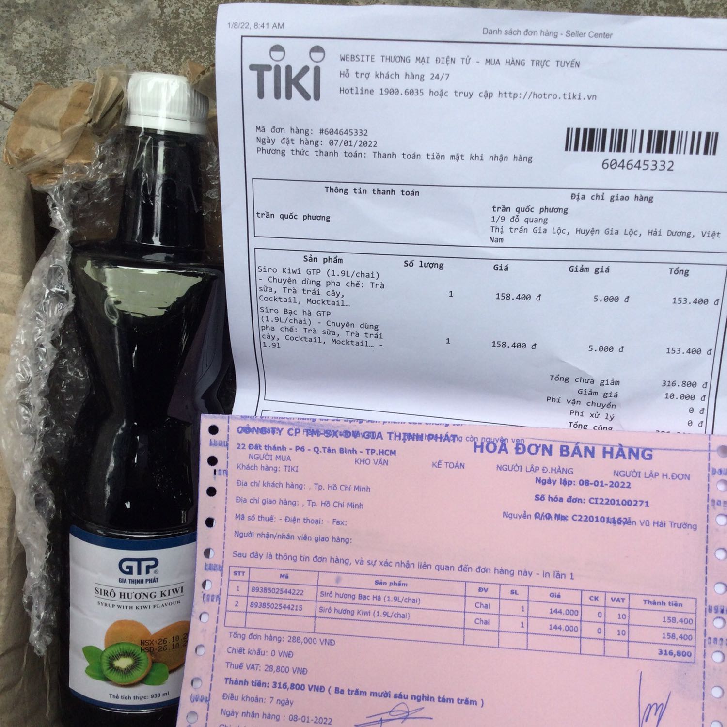 Chất lương chưa tính. Nhưng giao sai đơn hàng