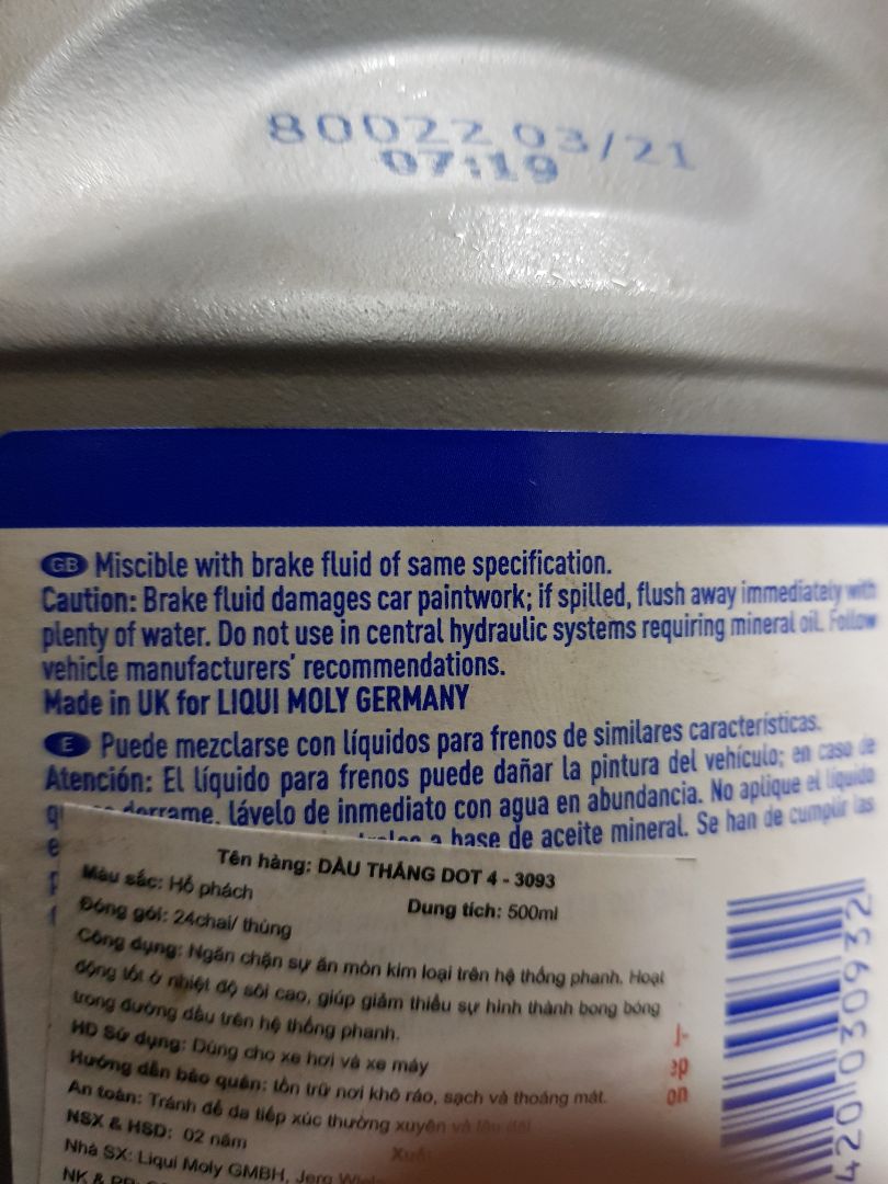 Sản phẩm đúng mô tả. Theo nhãn của NSX thì sản phẩm đc sản xuất tại Anh