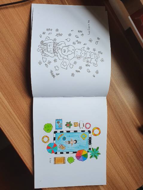 Sách rất ổn nha cả nhà. Hơi nhiều chi tiết, đúng là dành cho người lớn tô chứ các bé thì hơi khó.
Để xả stress rất tốt.