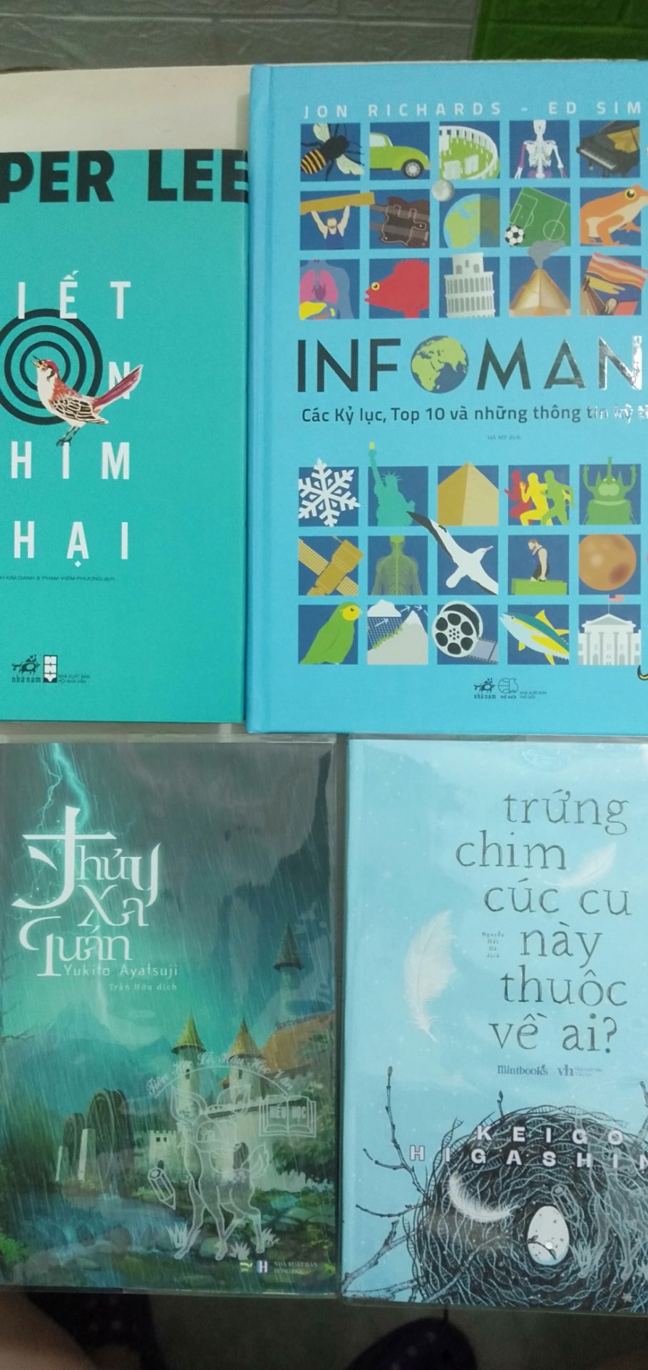 Khi mình nhận được thì sách không có bọc co bên ngoài, nhiều chỗ bị bụi bẩn, mình phải lau chùi mới được như thế này. Mà thôi do quyển này mình săn được với giá sale 70% nên thôi cũng được.