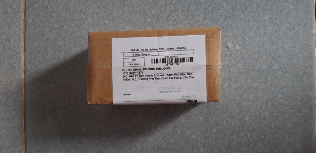 Giao hàng nhanh, đóng gói cẩn thận. Chất lượng sản phẩm thì chưa sử dụng nên chưa đánh giá dc.