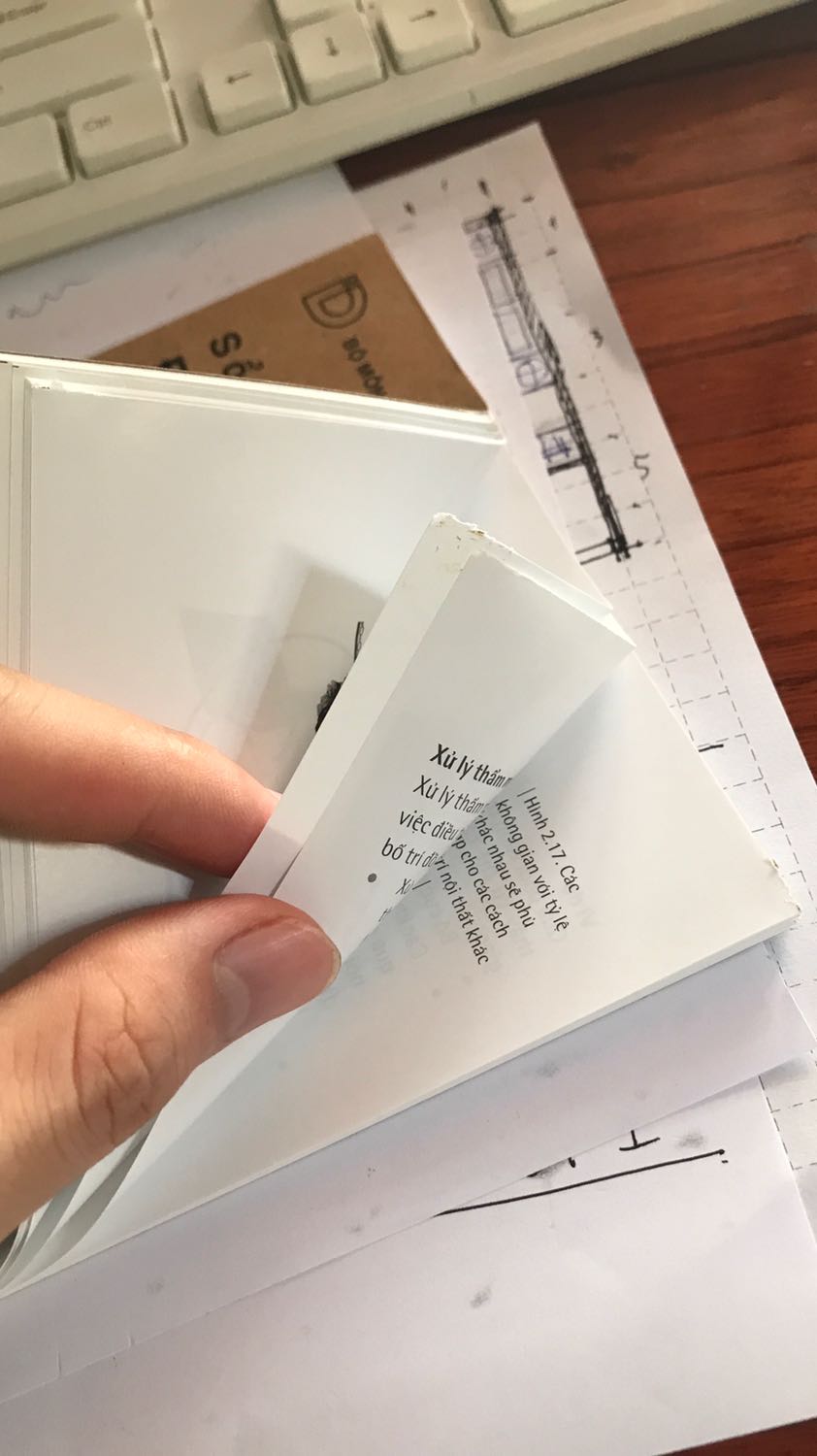 nhiều trang chưa cắt hết.các trang bị dính vào nhau.sách làm quá sơ xài quá