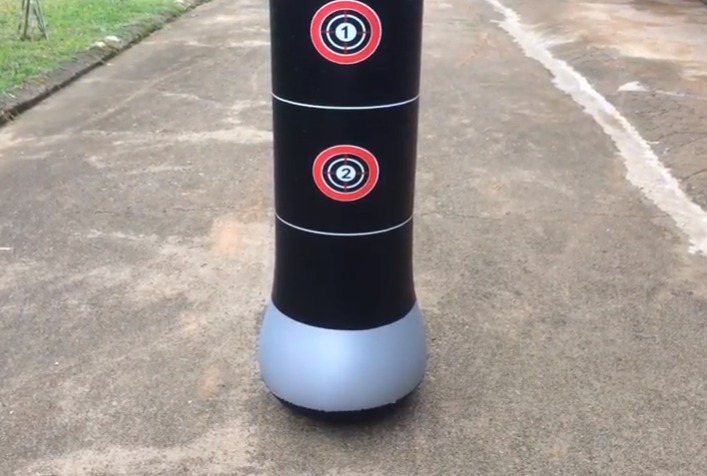 Vỏ Trụ Đấm Bốc Tự Cân Bằng 
Loại này da dầy hơn cái loại có người chữ X nhé các bác.
đấm cũng nặng tay hơn, chứ cái chứ X đấm nhẹ lắm.
SP có kèm cả bơm nên tự làm đc ngay, ko mất công ra quán sửa xe.
đánh rất tốt, 2 bố con nhà mình cùng chơi đc luôn