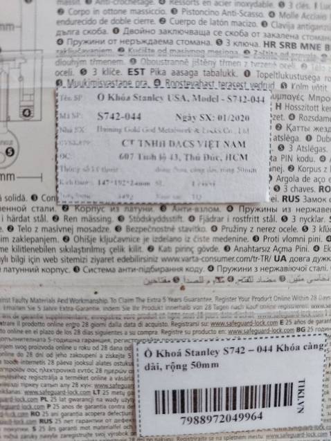 Hàng tồn nên giá mềm, xem nhãn hàng, sx 01/2020