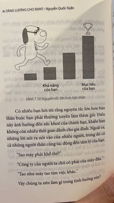 mấy cái drama trong cuốn sách này ngày nào công ty mình cũng có, nhưng nhờ đọc sách, mình lại cảm thấy, ủa hình như  trước giờ mình nghĩ sai. Đúng là nhờ tuổi trẻ gánh team, "tuổi già" mới có được cái nhìn tổng quát, biết được lúc nào cần làm gì, việc này nên giao cho ai