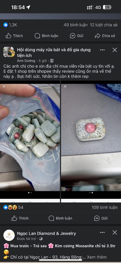 Tôi thấy cửa hàng *** đảo, bán hàng hết date cho khách, mùi hôi nồng