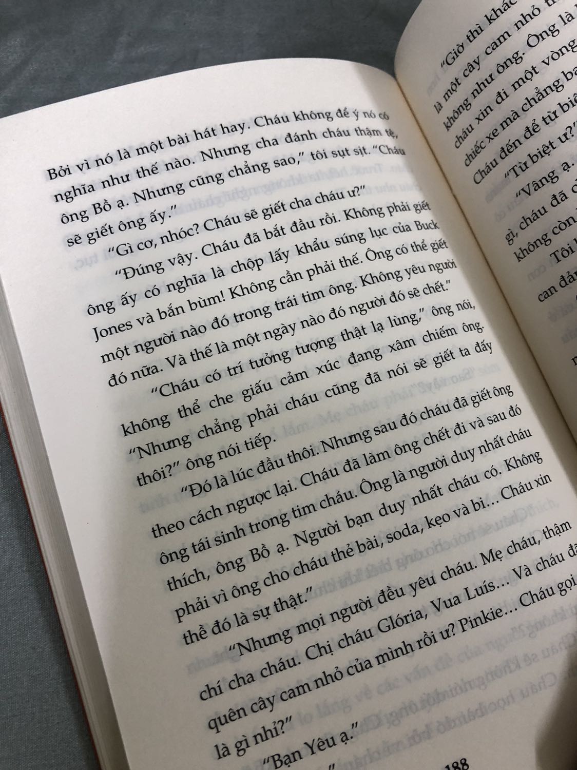 Có những người bước đến, họ lấp đầy hạnh phúc vào từng vết nứt trong tim, khiến chúng được an ủi và chữa lành. Nhưng rồi họ lại ra đi, làm tan vỡ trái tim người ở lại….
Câu chuyện bắt đầu bằng sự vui vẻ, nghịch ngợm của một cậu bé mang tên Zezé và kết thúc là một nỗi đau tột cùng khi mất đi hai người bạn quý giá nhất đời mình.
Khi đọc cuốn tiểu thuyết này, các bạn hẳn sẽ nhiều lần đau xót vì thương cảm cho cậu bé chỉ mới 5 tuổi với một tuổi thơ nhiều rạn vỡ. Nhưng các bạn cũng sẽ mỉm cười và cảm thấy yêu thương sự sống từ trong sâu thẳm tim mình. Bởi trong suốt cuốn tiểu thuyết, người với người đối xử với nhau vẫn rất đỗi dịu dàng, yêu thương và trìu mến. Cho đến khi khép lại cuốn sách, thì trái tim chúng ta lại thổn thức với một nỗi buồn vương vấn, buồn cho sự mất mát từ những yêu thương và buồn cho sự trưởng thành từ những nỗi đau, sự trưởng thành quá sớm mà không ai mong muốn…
Một cuốn tự truyện đầy cảm động, tuy đau đớn nhưng vẫn ngập tràn tình yêu thương!!!
Cảm ơn Tiki 🧡
