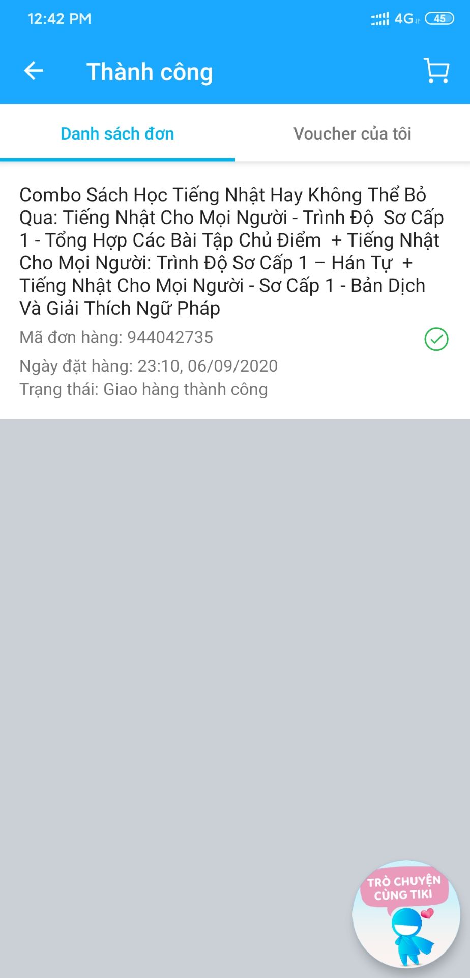 phần mô tả về sản phẩm thì có 4 cuốn,nhưng đơn hàng đặt thì lại ghi 3 cuốn,có sự lươn lẹo không hề nhẹ ở đây. phần mô tả về sản phẩm thì có 4 cuốn,nhưng đơn hàng đặt thì lại ghi 3 cuốn,có sự lươn lẹo không hề nhẹ ở đây.