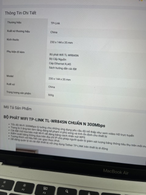 tiêu đề ghi 300 Mbps mà mạng chỉ ra dưới 100mbps. không có chỗ nào ghi thông tin là tối đa 100mbps. một chiêu qua mặt khách hàng.