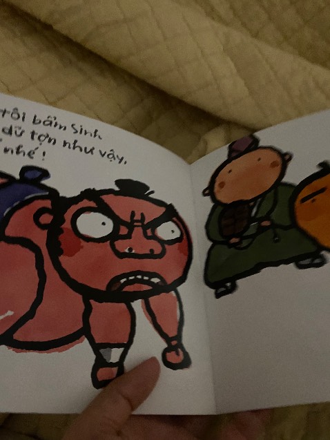 một cuốn sách rất thú vị và sáng tạo, con thoải mái quan sát và hiểu theo cách nghĩ của con