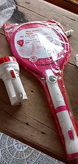 Vợt muối ko có dây xạc và bị hỏng