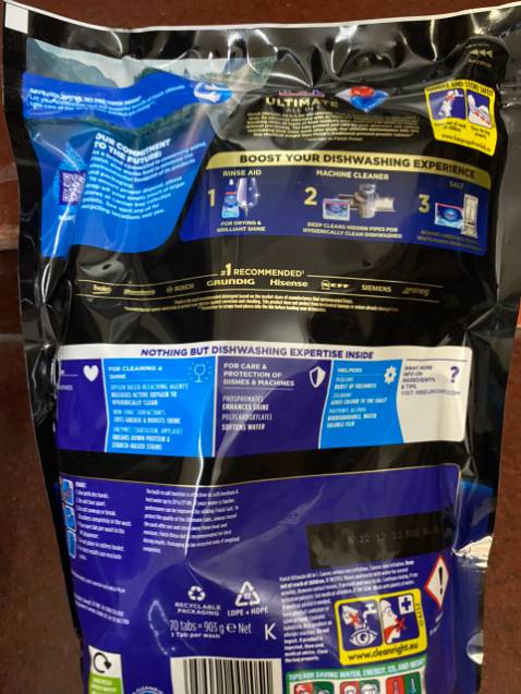 Lần đầu dùng viên này thấy quá xịn luôn, rửa siêu sạch mà nó sạch hết cặn đến cái lọc rác cũng sạch Lần đầu dùng viên này thấy quá xịn luôn, rửa siêu sạch mà nó sạch hết cặn đến cái lọc rác cũng sạch