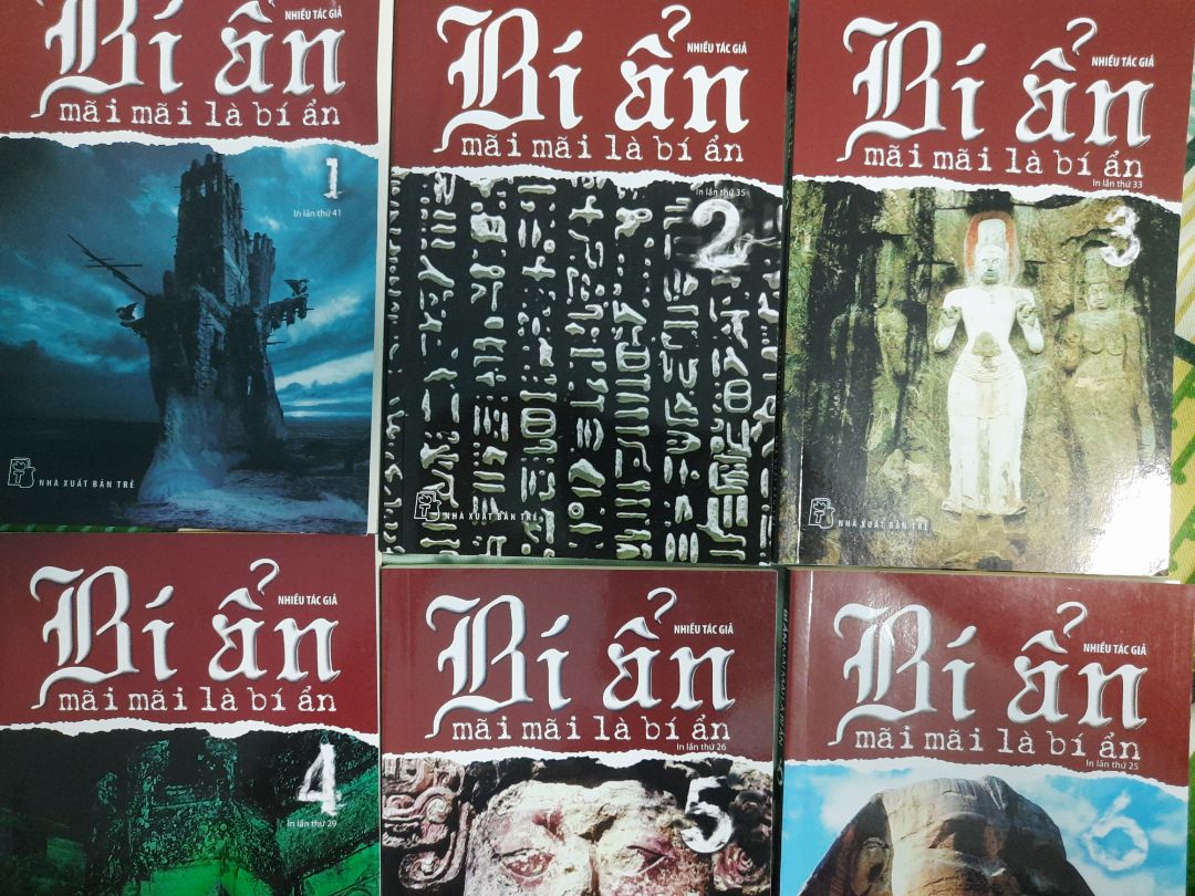 Mình đã cố gắng sưu tập đủ bộ 6 tập serie Bí ẩn mãi mãi là bí ẩn. Những câu chuyện khá là hay ho và hấp dẫn sẽ mang đến cho chúng ta thật nhiều trải nghiệm mới mẻ về những điều bí ẩn trên thế giới này. hãy cùng đọc và khám phá thêm thật là nhiều!