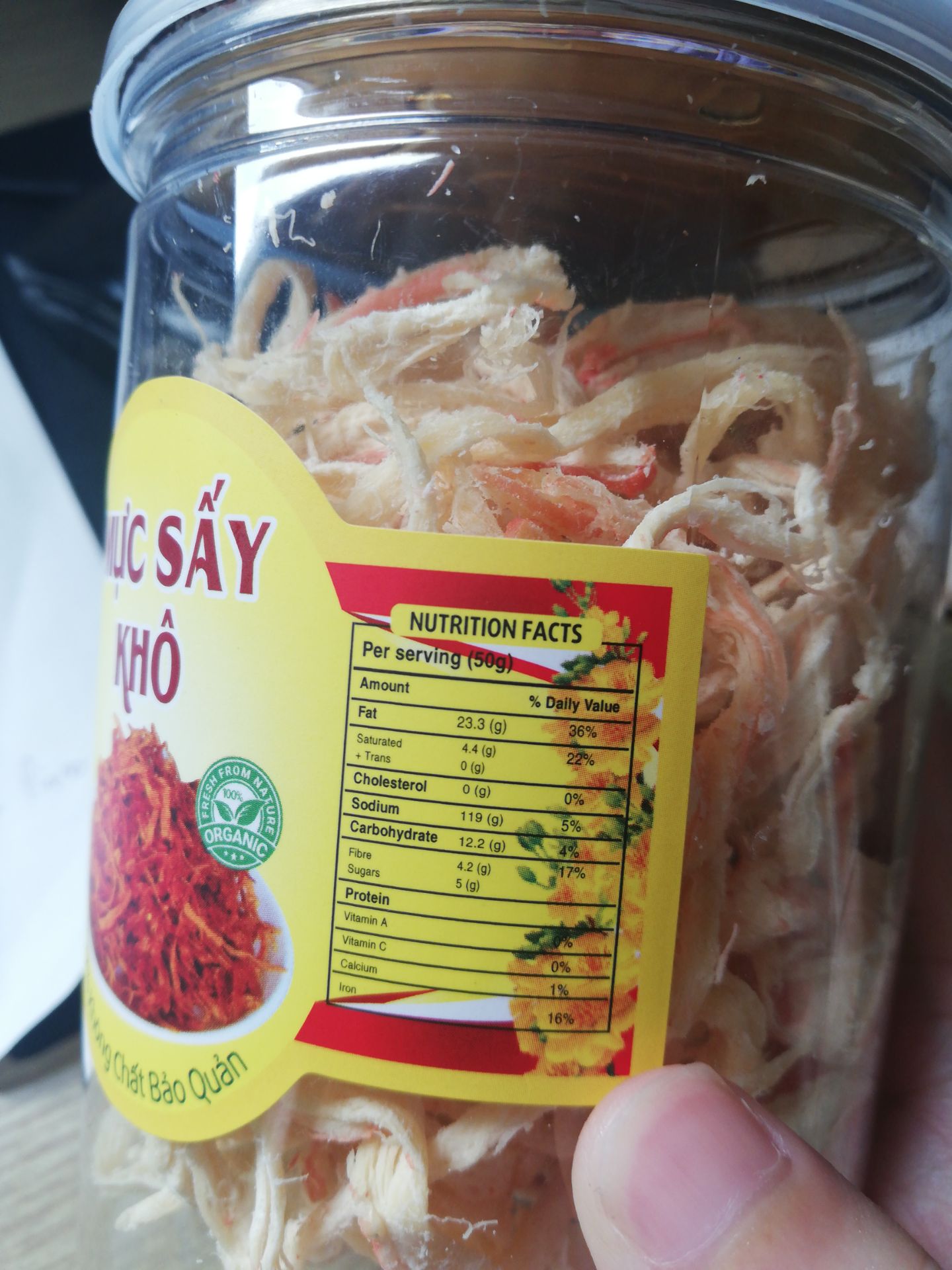 nhớ là để combo 2 hủ ,mỗi hủ 150g mà sao thành mỗi hủ 50g rồi