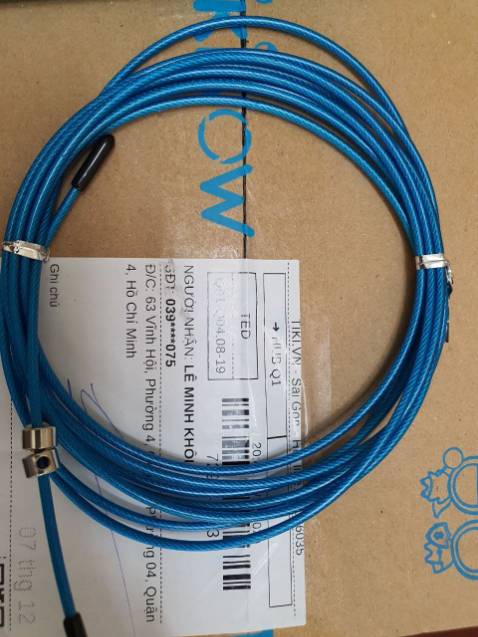 dây chắc chắn , có thể tháo rời và thu gọn nhanh chóng , rất tiện lợi để điều chỉnh độ dài phù hợp , dây lõi thép nên dùng ko sợ hư hỏng , đáng tiền