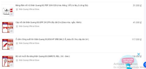 tiki xem lại cách làm việc, banner có khuyến mãi, nhưng lúc mua thì ko được. hỏi nhân viên điện quang trên tiki thì nói do lỗi. hình chụp là ảnh lúc tôi tạo đơn mua.