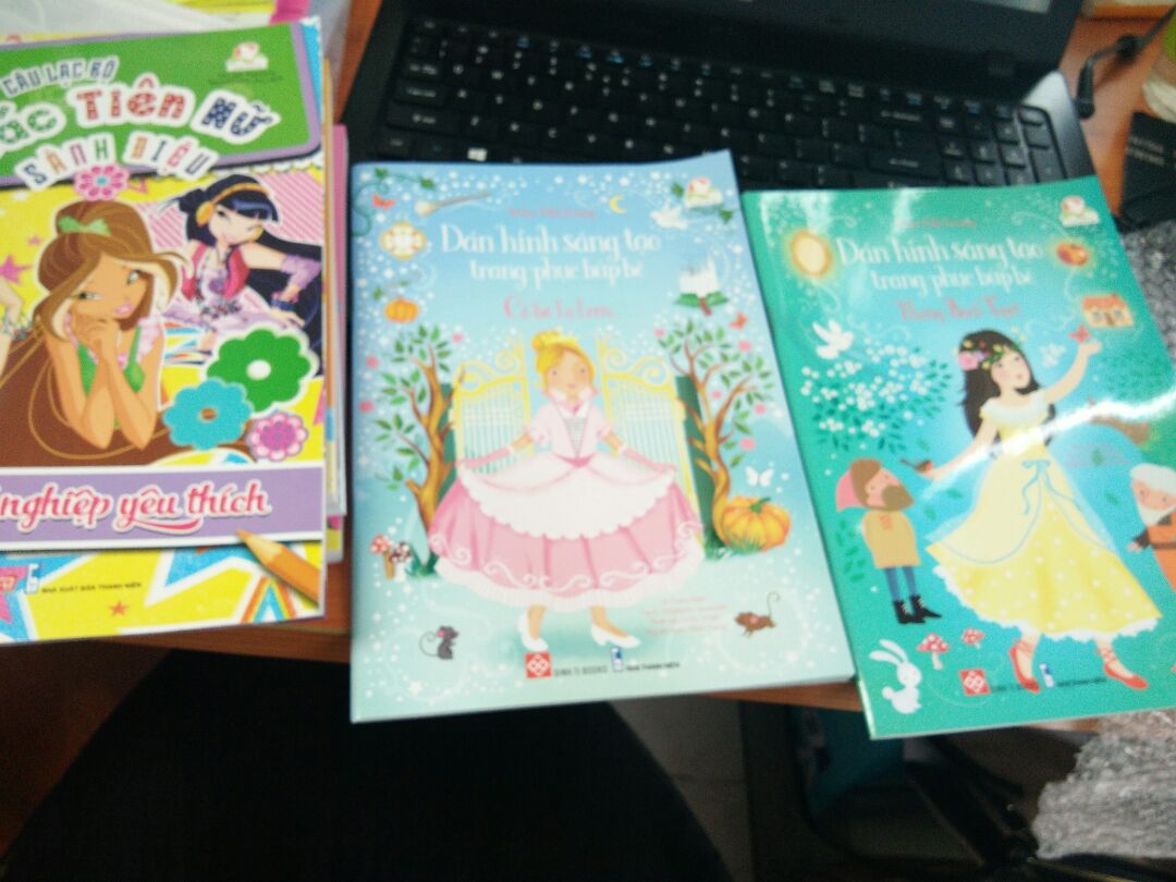 hình đẹp, sách mới, bé nhà mình rất thích