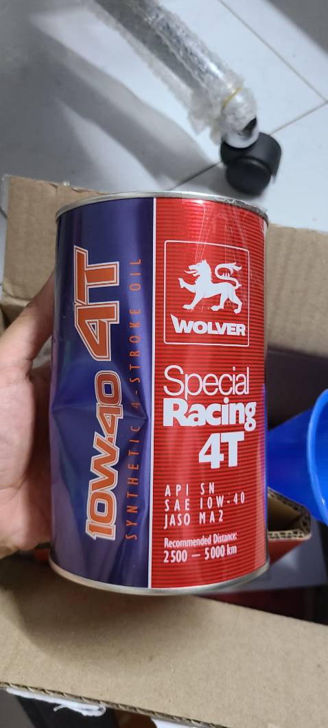 Đã nhận được đủ hàng. Nhưng do đóng gói ko cẩn thận vỏ *** nhớt bị móp nhiều chỗ.