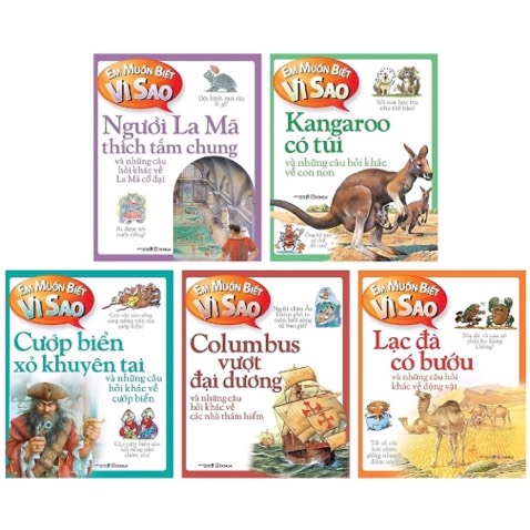 Sách khổ to, tranh màu sắc nét,cách giải thích dễ hiểu đối với bé
Thậm chí rất nhiều câu hỏi bé hay đặt ra cho ba mẹ đều có thể được giải đáp qua bộ sách này
Mình mua đợt giảm giá nên tranh thủ ôm cả bộ về luôn
Thật sự rất hài lòng về sách, cách đóng gói và giao hàng nhanh chóng của tiki
