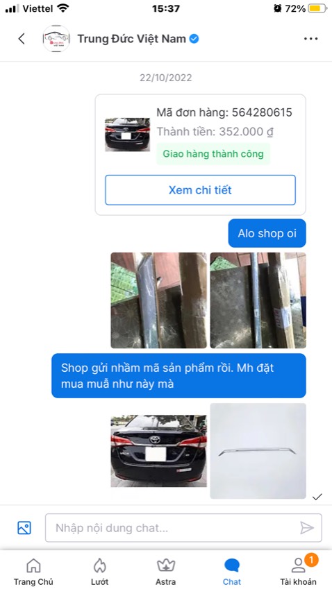 Đặt hàng 1 đằng shop gửi 1 nẻo. Và đã đổi sản phẩm mới nhưng shop vẫn gửi lại cái như cữ. Chán. 
Treo đầu dê bán thịt *** là có thật với shop này.