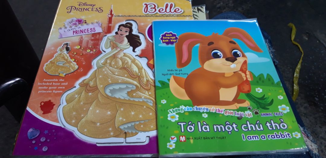 sách đẹp lắm, hình ảnh dễ thương, nội dung phù hợp trẻ nhỏ, tiki giao hàng nhanh, bao cẩn thận, sale được giá rẻ nữa