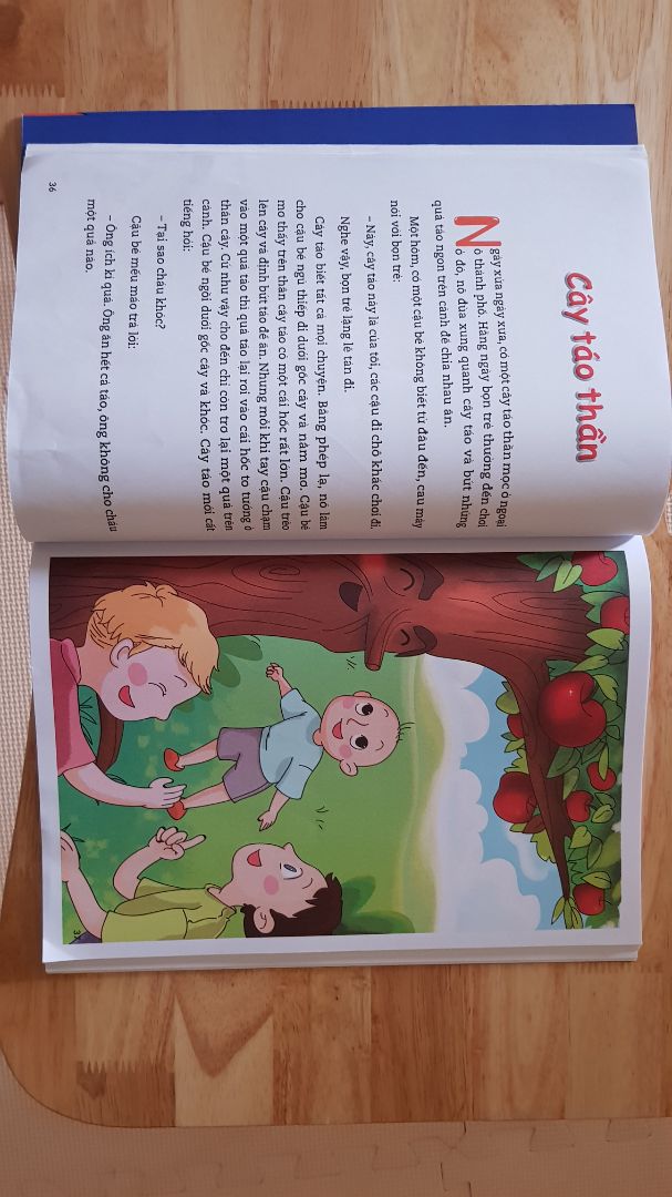 Sách đẹp, nội dung hay, phù hợp với lứa tuổi. 
Tiki giao hàng siêu nhanh mặc dù không dùng Tiki now. Đánh giá 5 sao cho Tiki và sách.