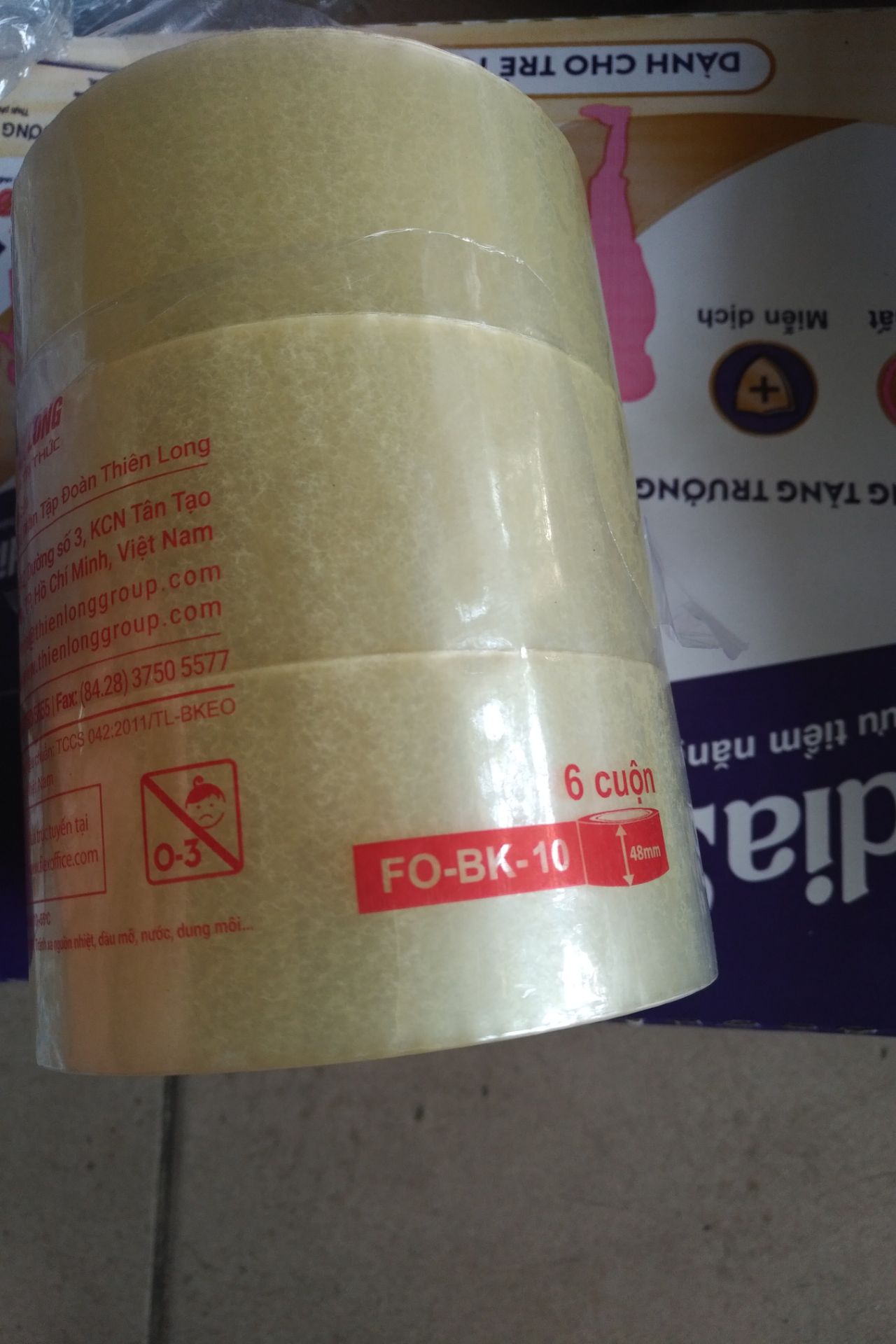 sản phẩm nhận được không phải mã bkt10 trong mà là FO-BK-10 băng đục hơn