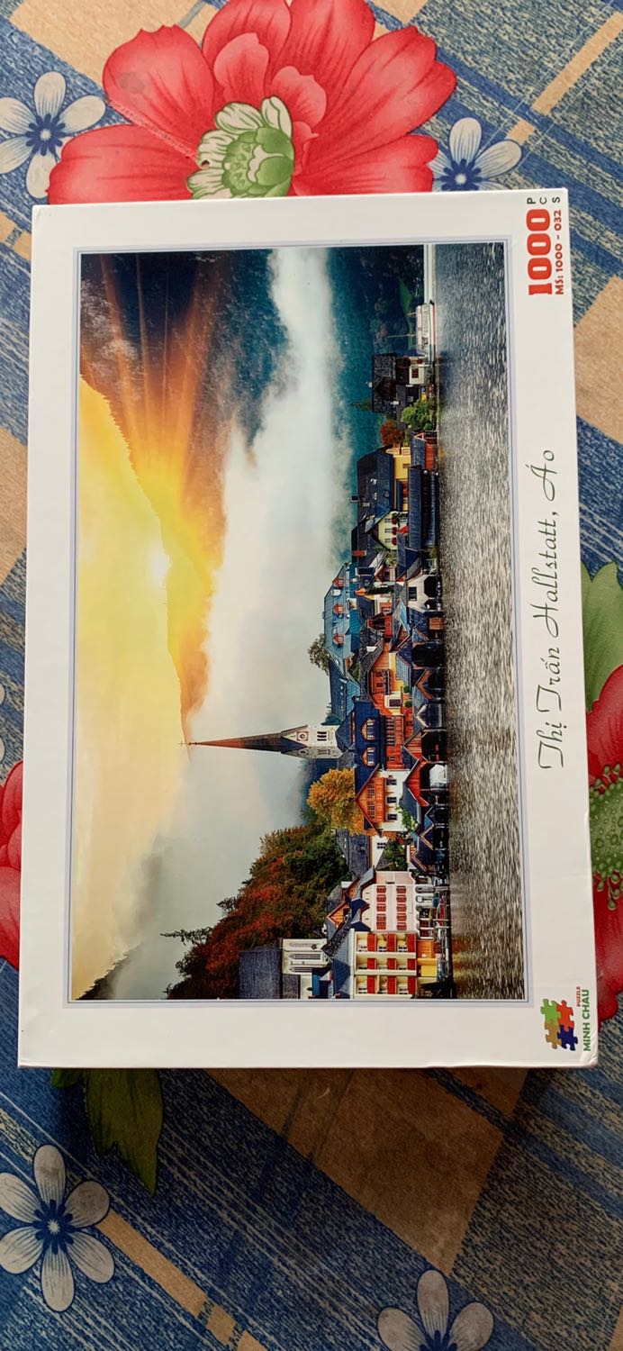 Tranh to nên ghép rất khó mất nhiều thời gian nhưng ghép xong rất lại rất vui
Các mảnh ghép khớp chắc chắn