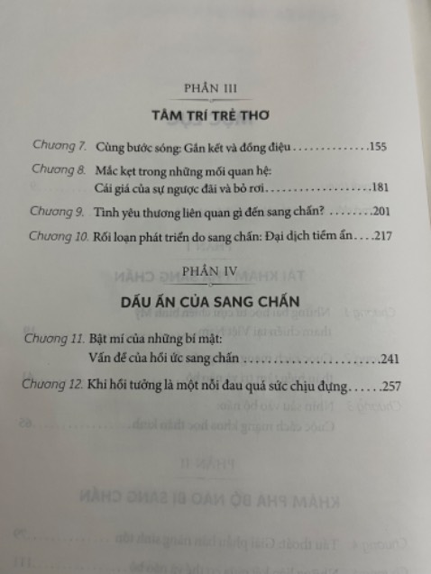 highly recommend cho những ai muốn tìm hiểu về những sang chấn tâm lý một cách khoa học nhưng dễ hiểu