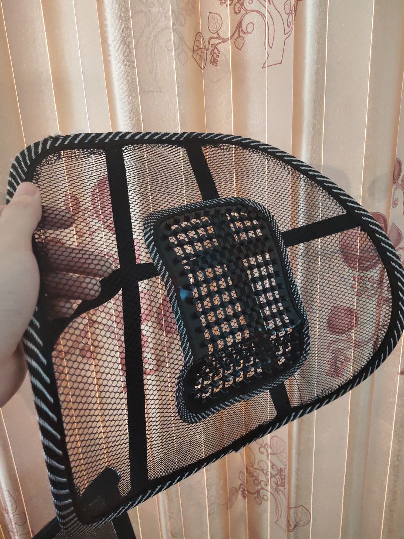 sản phẩm đúng như hình nhưng dẻo quá, hỗ trợ lưng tàm tạm, đúng vs giá tiền