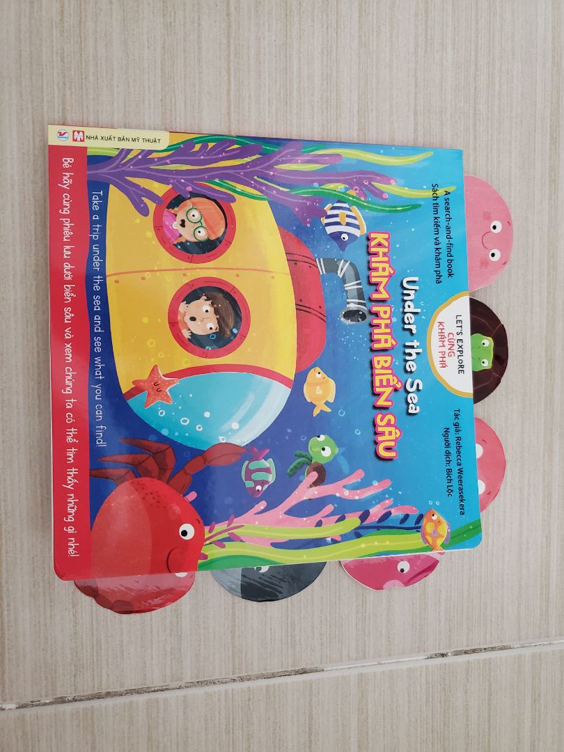 Sách hình ảnh sinh động, đẹp và dày dặn. Bé rất thích đọc