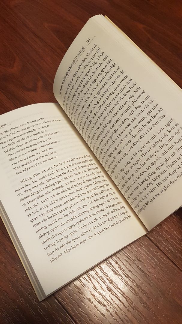 Một cuốn sách nhỏ giúp người đọc hiểu thêm về cuộc sống người dân xứ Nam Hà (Đà Nẵng) xưa. 
Sách in đẹp, có 5 tranh màu đẹp ở cuối sách.
Đáng mua.