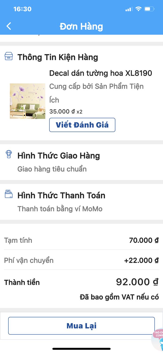 Mua hàng trên kiti rất nhiều lần nhưng lần này rất thất vọng . Mjh mua hjh hoa xong nhận hàng mở ra là hjh các sinh vật biển. Rất thiếu trách nhiệm