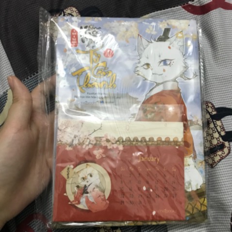 Nét vẽ đẹp lắm nha, sticker với lịch dễ thương xỉu, giao hàng nhanh lắm.