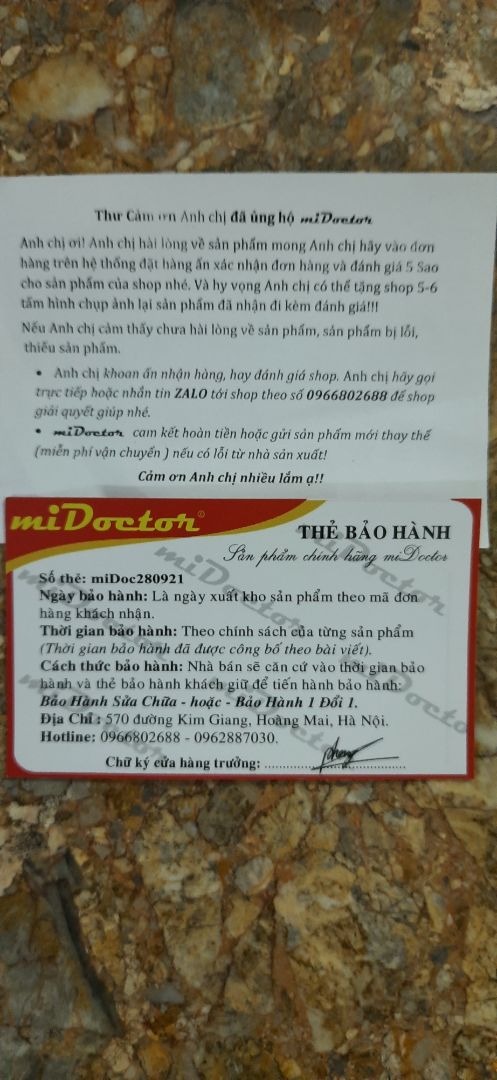 hàng đúng mô tả. kết nhất là cái thư cảm ơn. thấy đáng trân trọng hẳn hàng đúng mô tả. kết nhất là cái thư cảm ơn. thấy đáng trân trọng hẳn