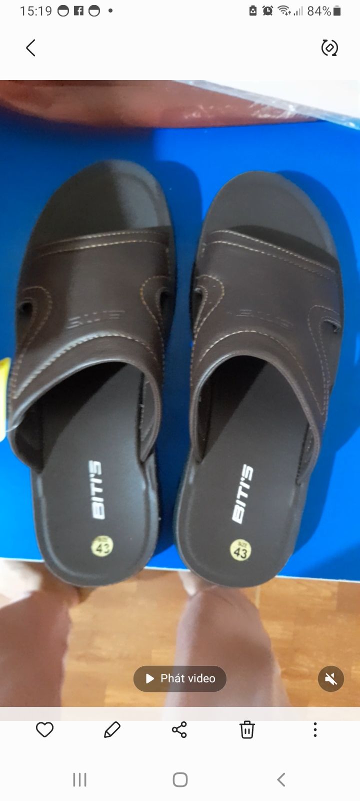 Dép đẹp. Sản phẩm y hình.
