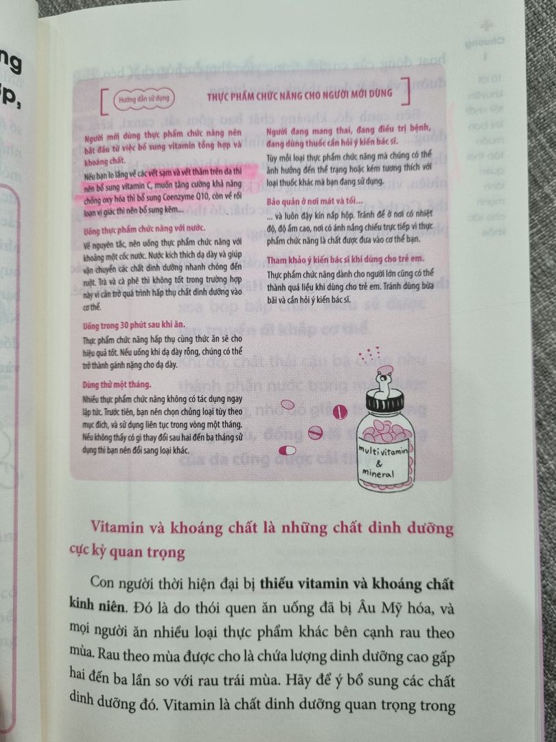 Sách rõ ràng minh họa đẹp dễ hiểu. Đúng là cuốn sách toàn diện mà ngắn gọn cho sức khỏe phụ nữ! Phụ nữ nên đọc và thực hành theo nhé! Rất nhiều kiến thức bổ ích!!!