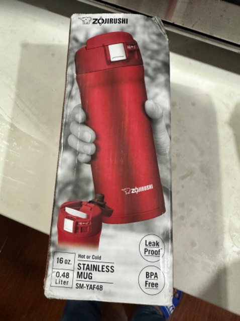 Đặt mua bình vỏ màu inox nguyên bản, shop lại giao màu đỏ.