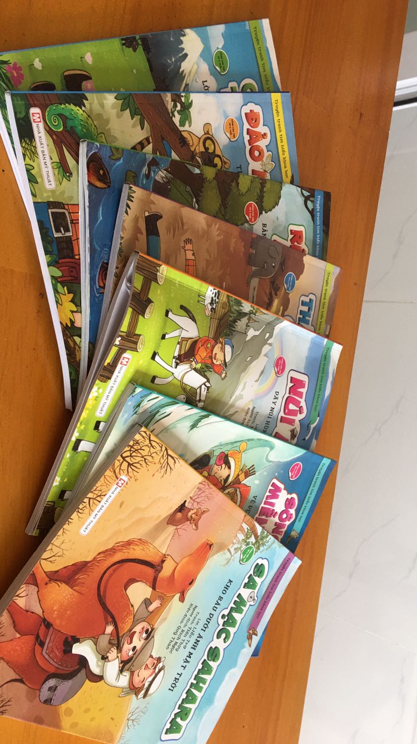 sách đẹp, hay. bé nhà mình rất thích. tiki giao hàng rất nhanh