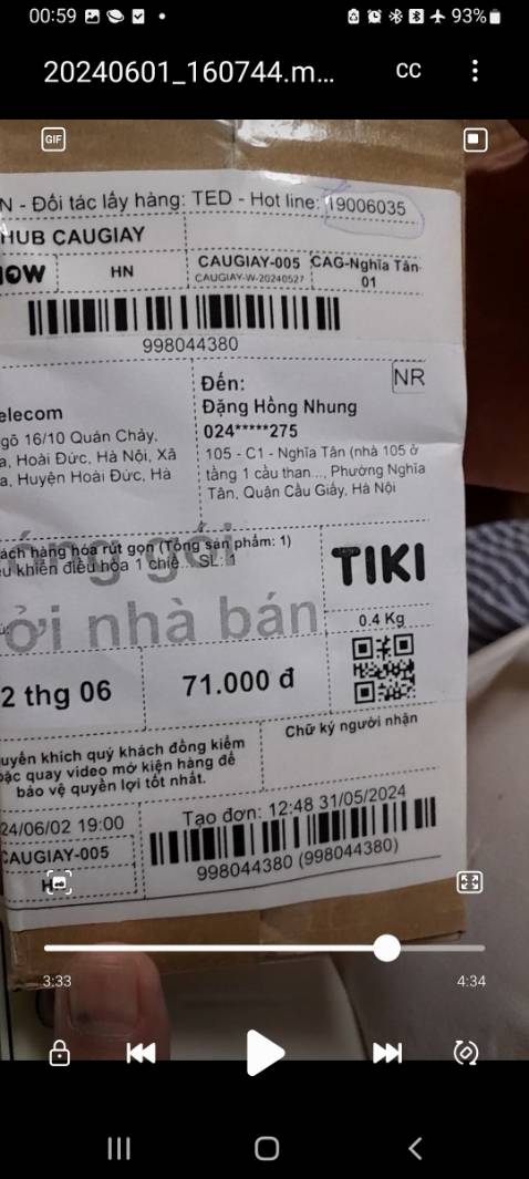 Bàn điều khiển không có chỗ lắp pin. Còn giao hàng shipper không để đồng kiểm, đổi trả quá mất thời gian. Email đâu phải lúc nào cũng gửi được ảnh và video. Đề nghị với các đơn hàng giá trị vừa và nhỏ thì được đồng kiểm tại chỗ.