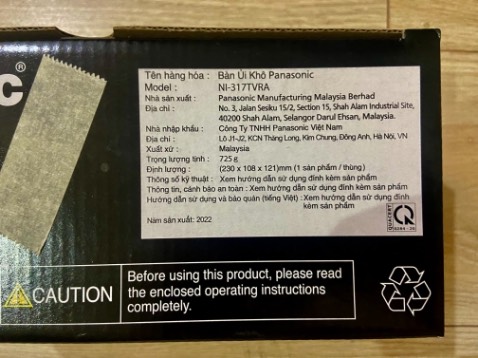 Bàn ủi gọn đẹp, cầm vừa tay, độ nóng cao, nút điều chỉnh thuận tiện, lớp tráng đáy bàn ủi rất tốt. Bàn ủi này phục vụ tiệm may nên sẽ nhanh chóng biết độ bền bàn ủi. Đáng mua.