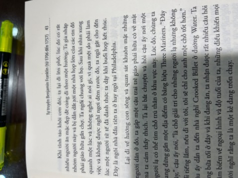 Chất lượng in chưa tương xứng với một cuốn sách thật.