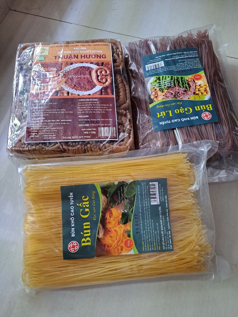 đóng gói cẩn thận .bún rất ngon