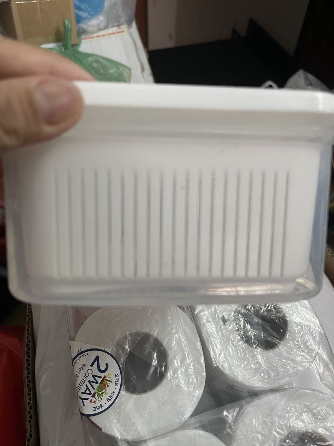 Giao hàng mùa dịch nên có lâu xí nhưng đóng gói cẩn thận