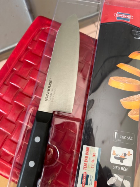 Hàng chất lượng tốt, dao cứng chắc, lưỡi bén