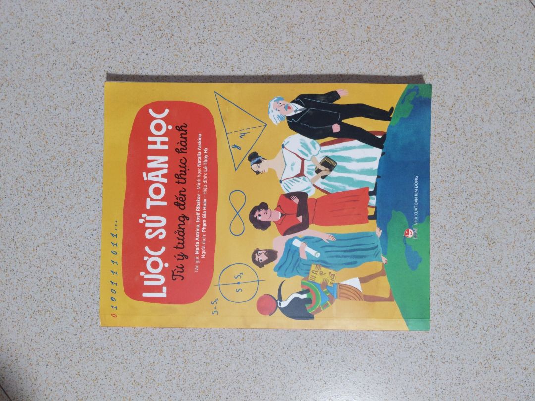 Cuốn sách với màu 100% , được minh họa dễ hiểu. Bạn đọc dễ dàng tiếp cận toán học tưởng chừng khô khan 1 cách thích thú và dễ dàng