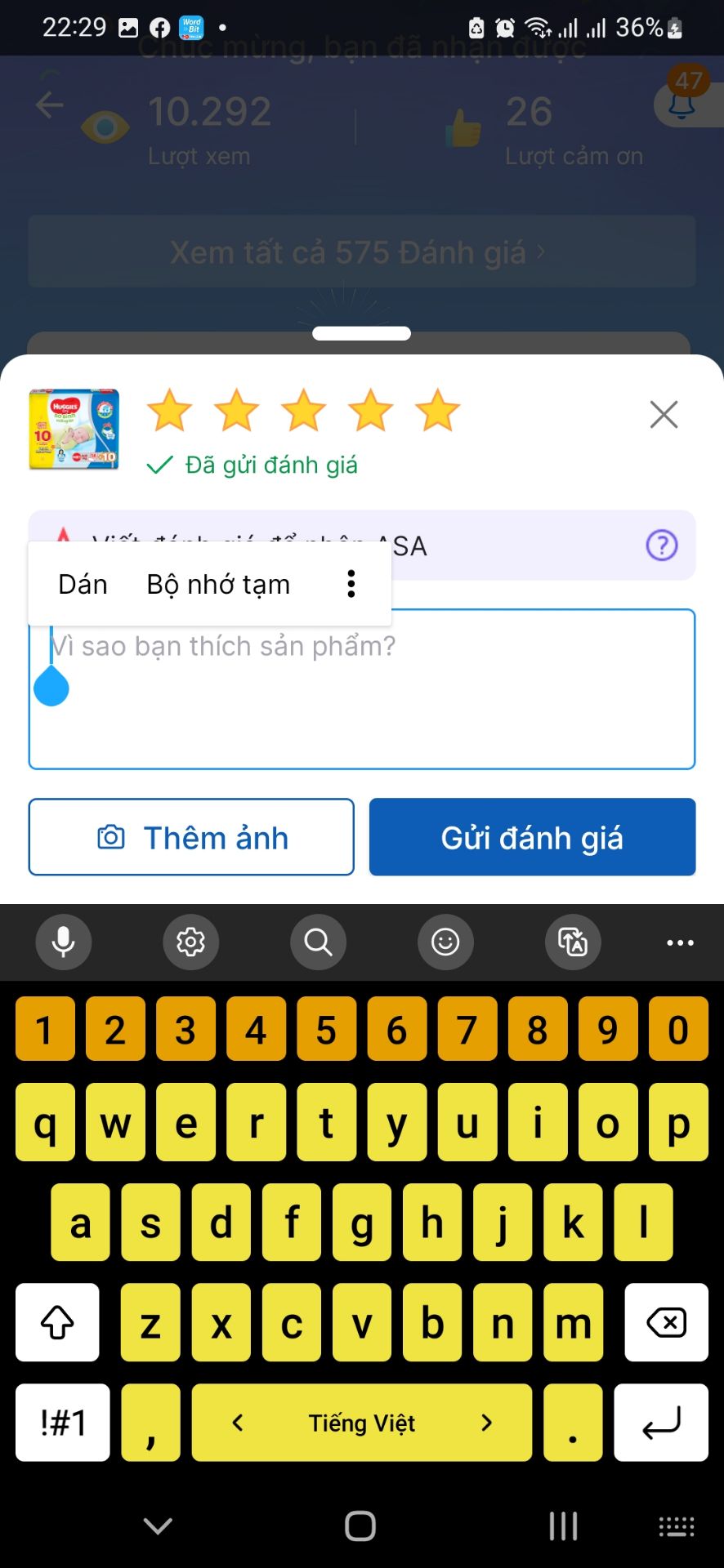 mình mua nút save lại được tặng thêm 10 miếng rất hài lòng